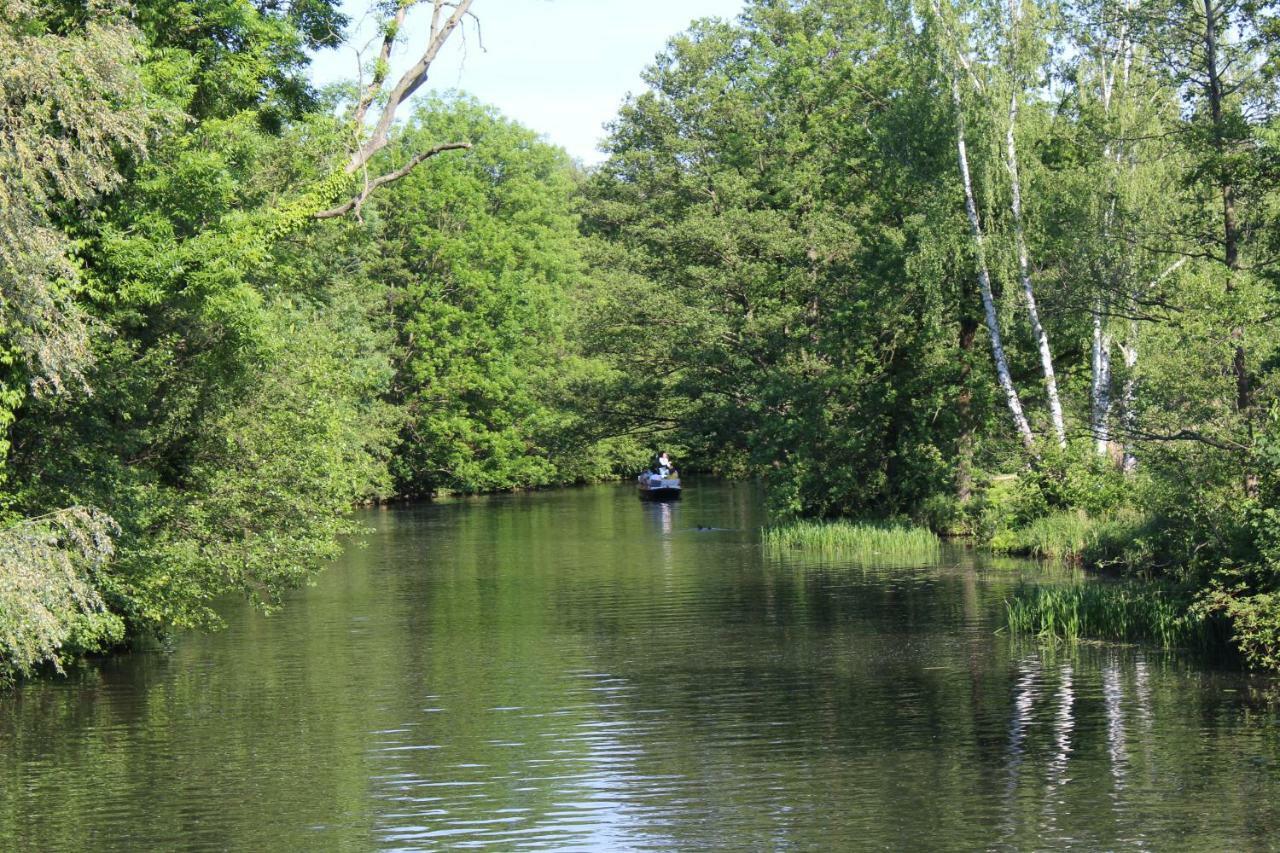 Spreewald Ferienwohnung Luebben Exterior foto